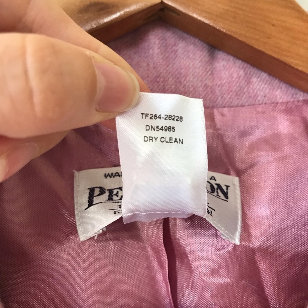 Pendleton Pink Wool Blazer - Picture 4 of 12